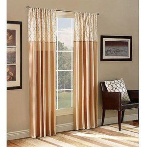 *Set of 4* Belle Maison "Ludlow" Curtain Panels